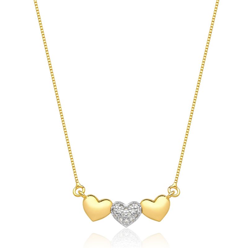 VANITE - Collar Mujer Bañado en Oro Mila