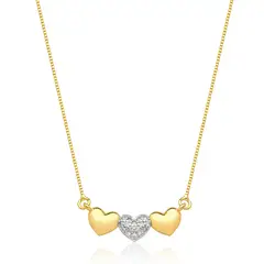 VANITE - Collar Mujer Bañado en Oro Mila