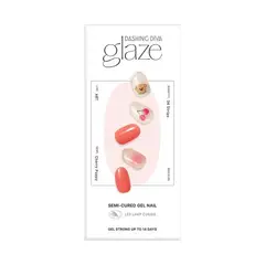 DASHING DIVA - Glaze Semi-Cured Gel Nail: ZMA420N Cherry Puppy
