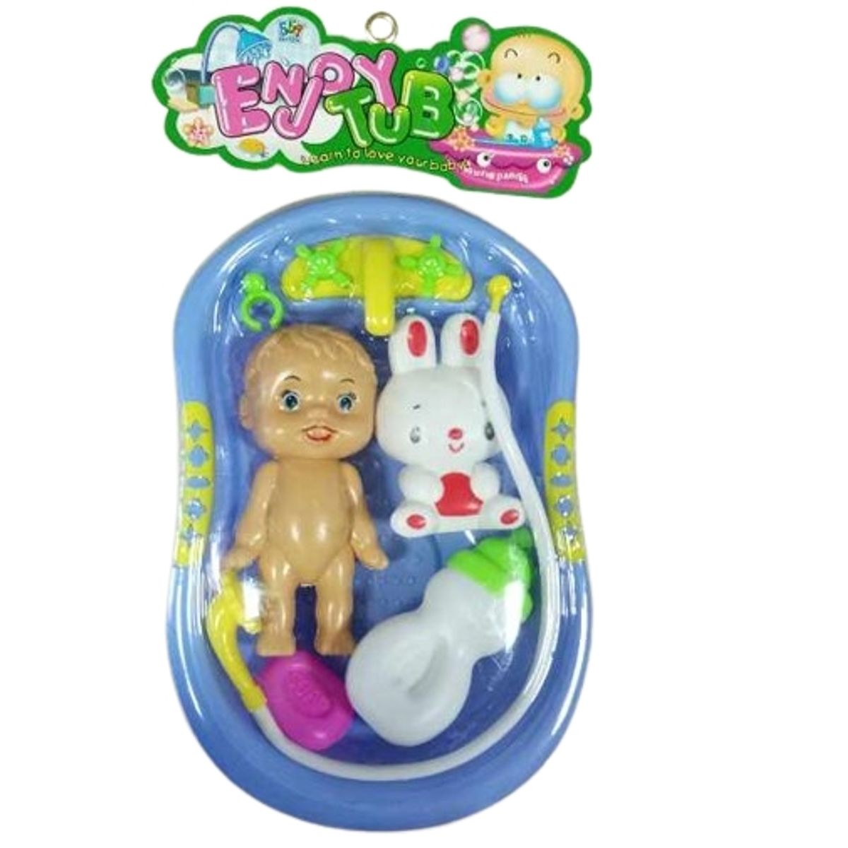 GENERICO - Set juguete bebe bañera