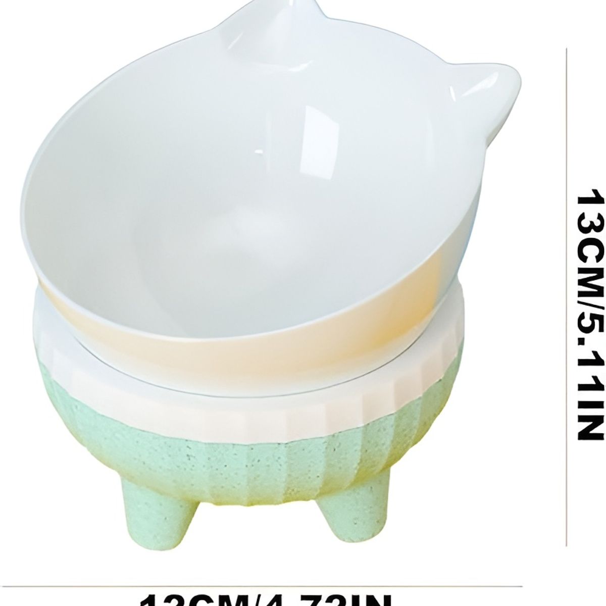 GENERICO - Plato Alto Inclinable Plato Comida Perro Plato Mascota Perro