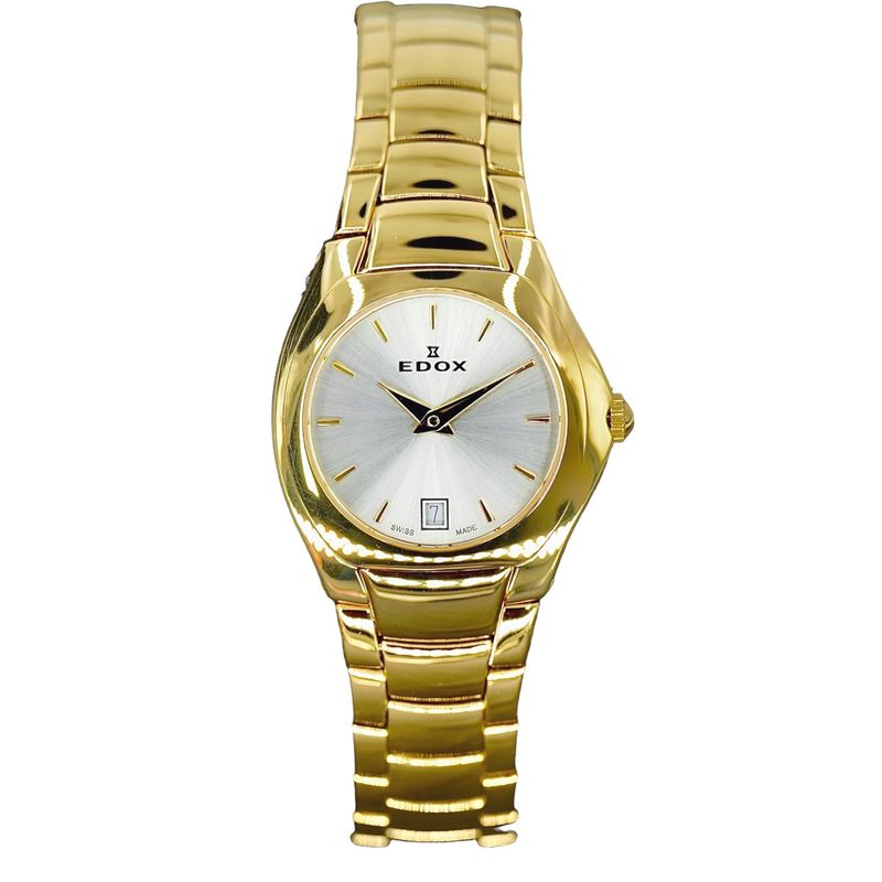 EDOX - Reloj Edox Classic Mujer Dorado 28mm