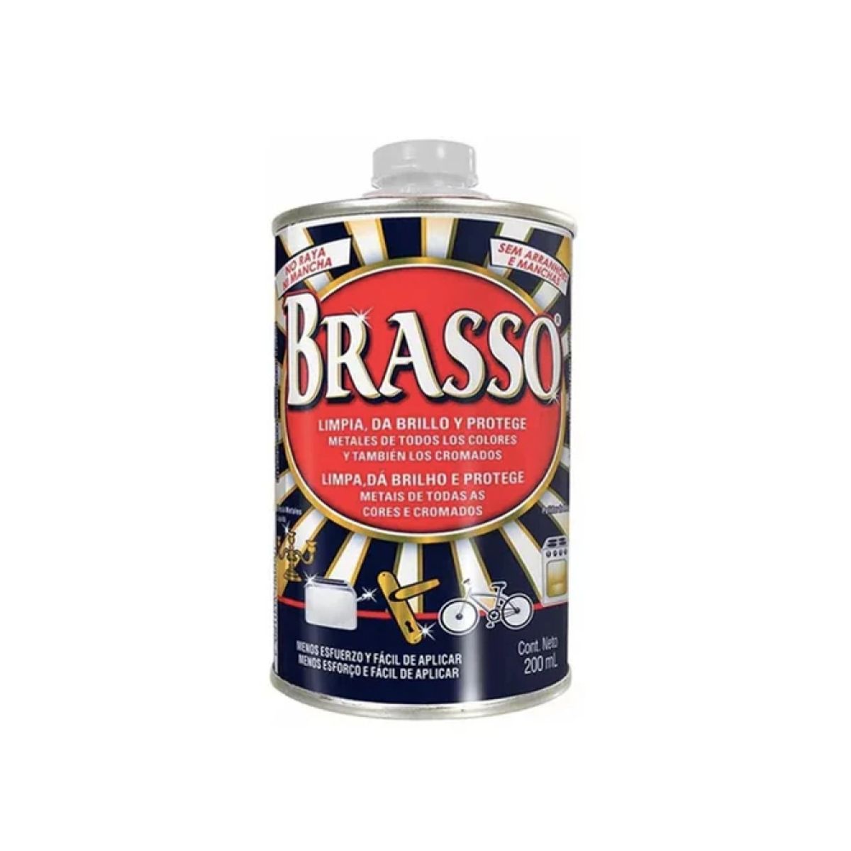 BRASSO - Limpiador de Metales 200 cc