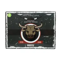 WAYU - Individual 40x30cm Toro Mesa Quincho Asado Cocina