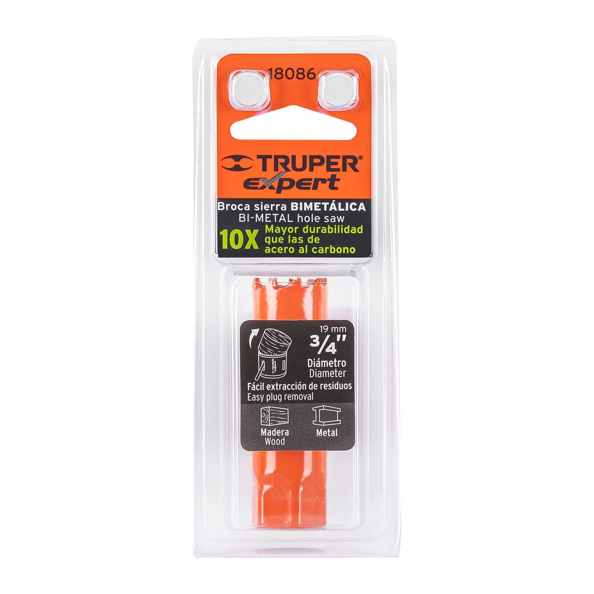 TRUPER - Sierra Copa Bimetal 34 19 Mm Expert