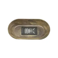 WAYU - Fuente Ovalada Bamboo Filber Pequeño 18x10cm Comidas