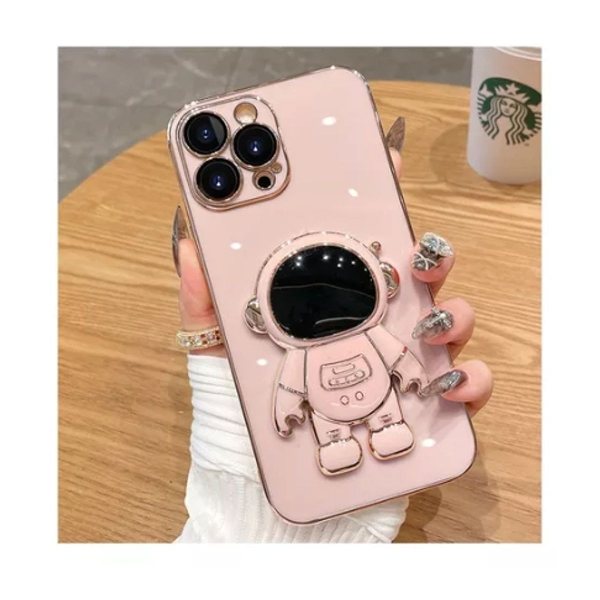 GENERICO - Carcasa Para iPhone Con Astronauta iPhone 13 Pro