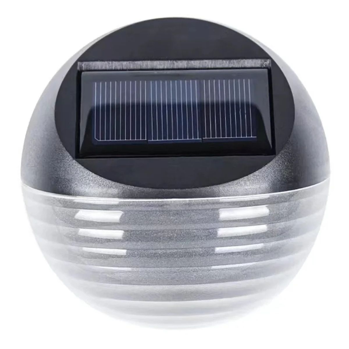 GENERICO - Foco Aplique Exterior Led Lampara Solar Elegante Pack x2