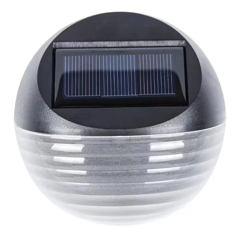 GENERICO - Foco Aplique Exterior Led Lampara Solar Elegante Pack x2