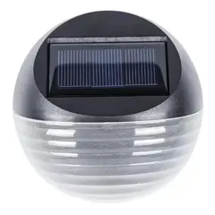 GENERICO - Foco Aplique Exterior Led Lampara Solar Elegante Pack x2