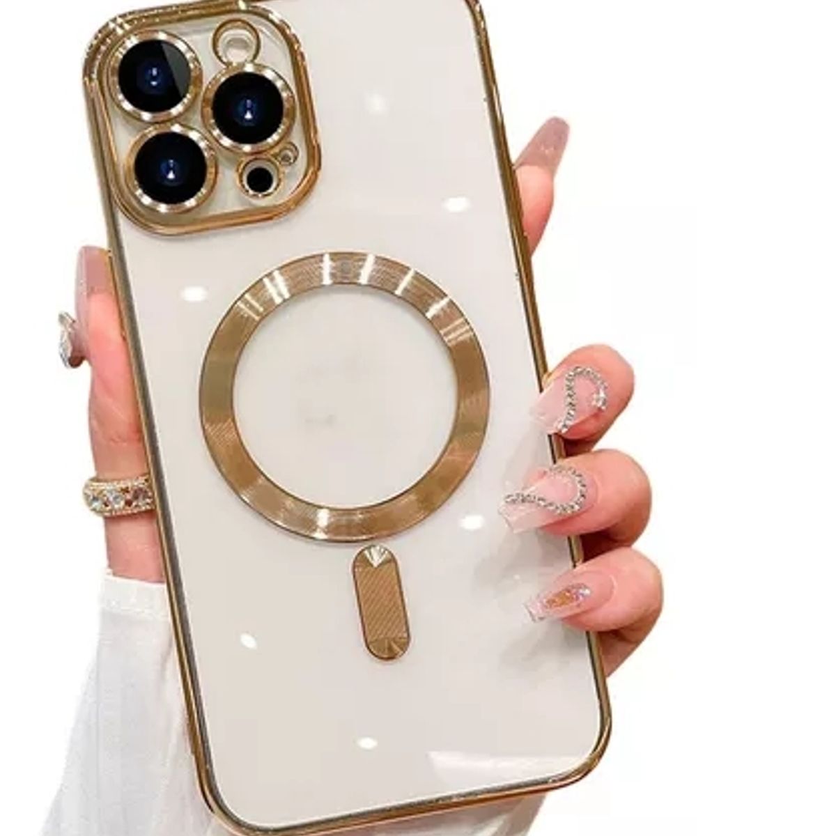 GENERICO - Carcasa Magsafe Protector De Camara Para iPhone 15
