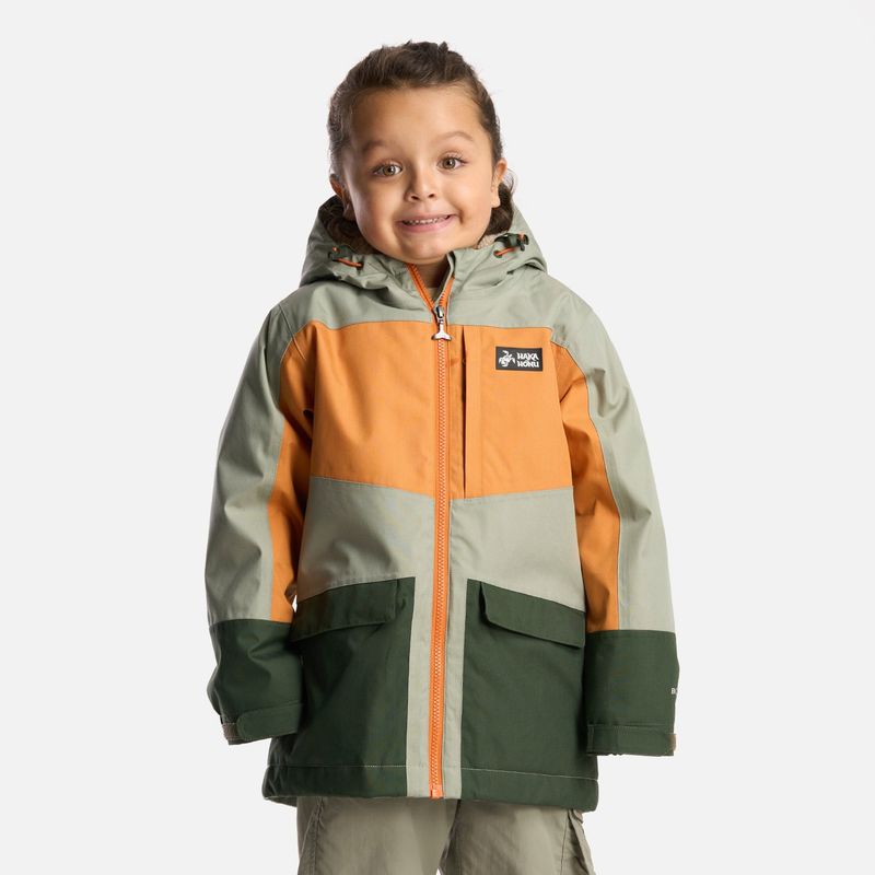 HAKA HONU - Chaqueta Niño Mini Yak Verde Claro Haka Honu