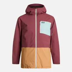 HAKA HONU - Chaqueta Hombre Yeti Burdeo