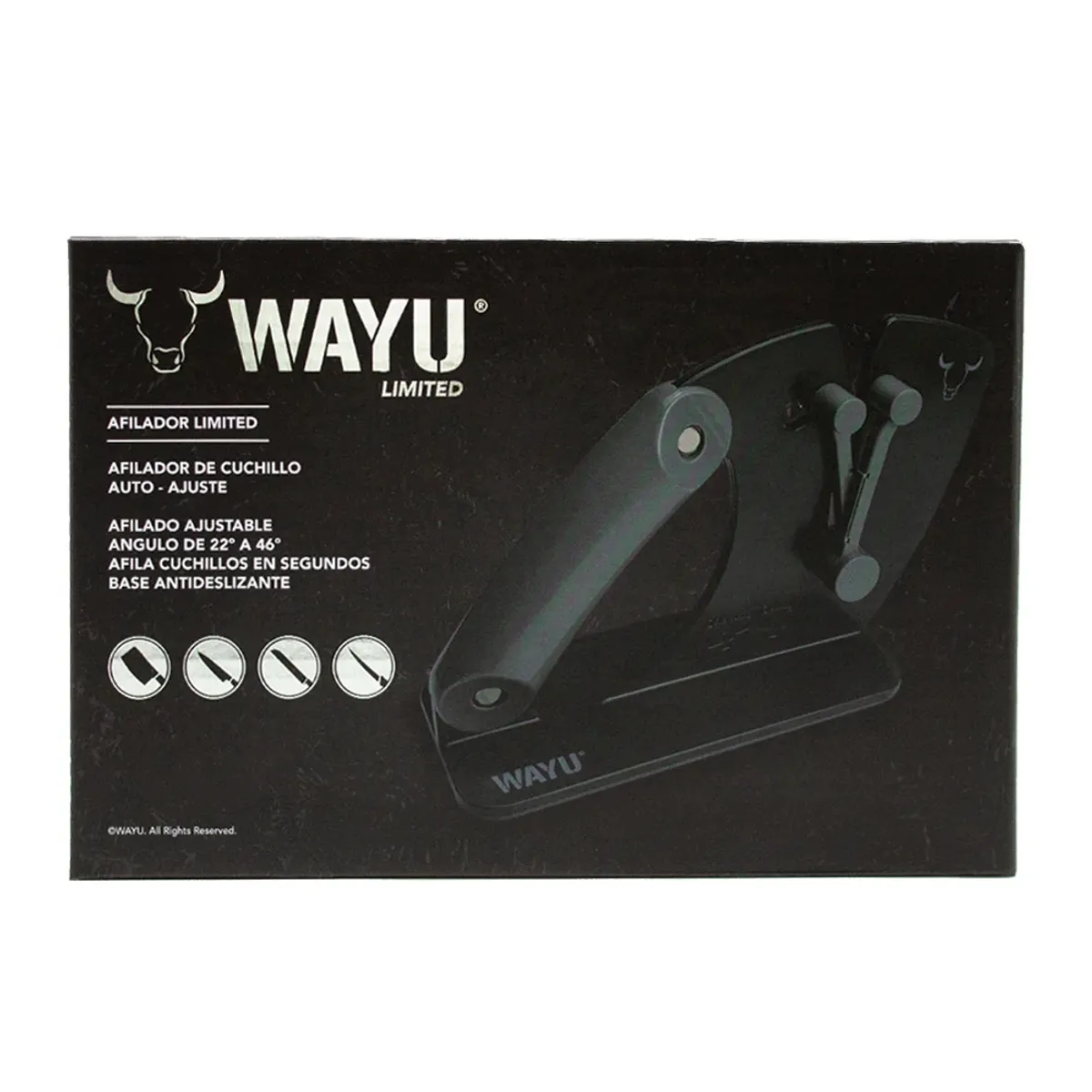 WAYU - Afilador Profesional Wayu Limited Cocina Asado Cuchillos
