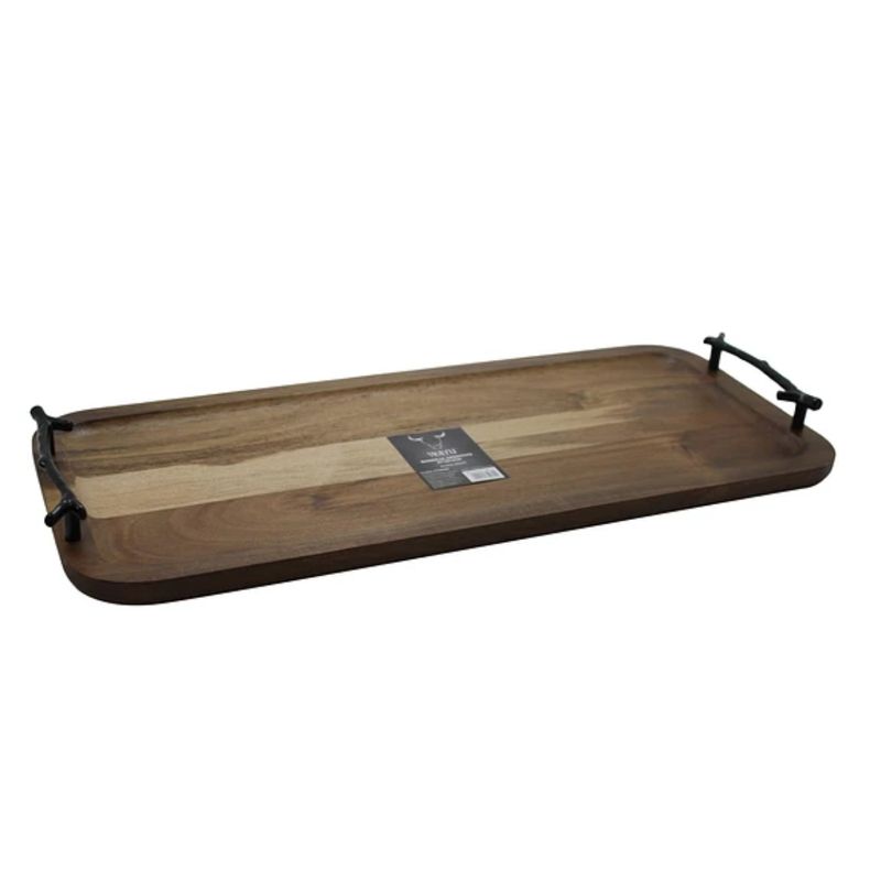 WAYU - Bandeja Aperitivo Madera Wayu 47 x 20cm Asado Cocina BBQ