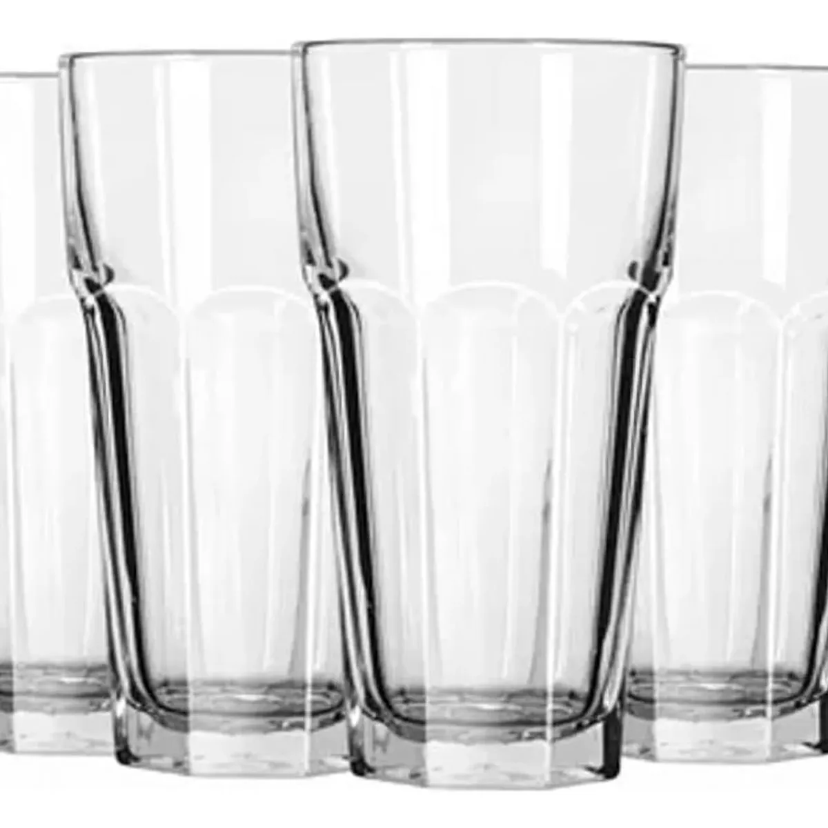 CRISTAR - Set 6 Vasos Cooler Modelo Lisboa Tragos 468mL Tragos Agua