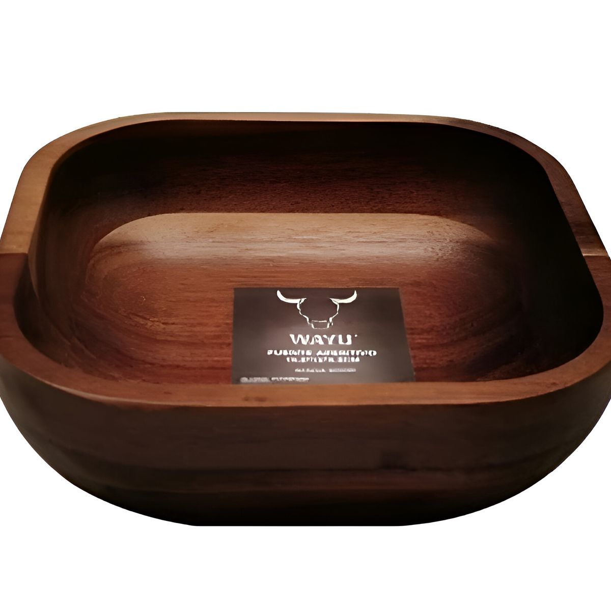 WAYU - Bowl Fuente Aperitivo Madera Wayu 16x16x6cm Parrilla Quincho
