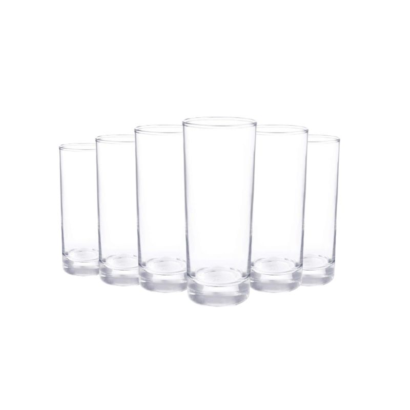 CRISTAR - Pack 6 VasosTragos Cortos Lexington de 74 ml Tequila Tragos