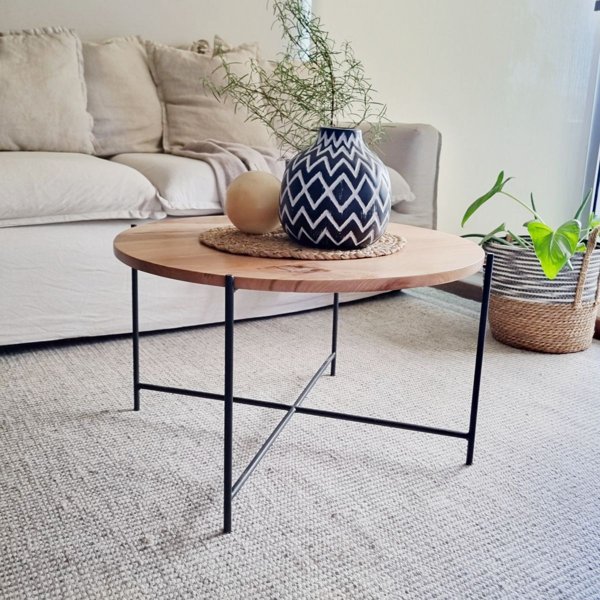 GENERICO - Mesa de Centro MCF14 Base Negra