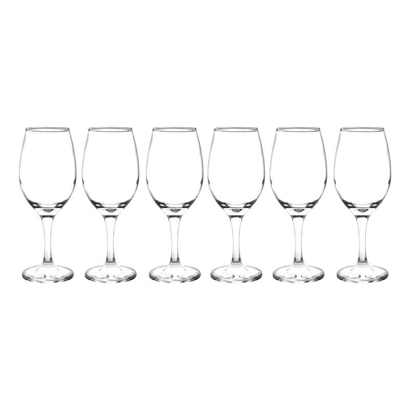 CRISTAR - Set 6 Copas Brunello Flute Cristar 237 ml Tragos Vino