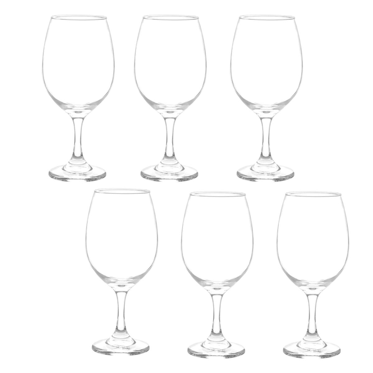 CRISTAR - Set 6 Copas De Vino Gran Rioja 615mL Para Celebraciones