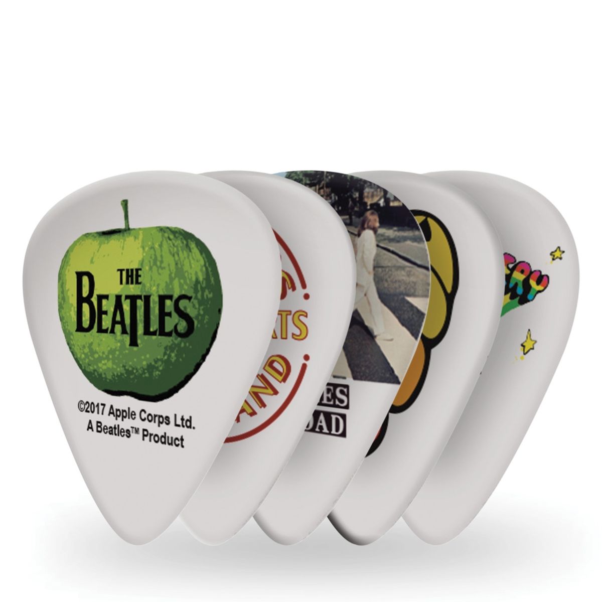 DADDARIO - Uñetas Beatles Album (.70mm) 10 pack 1CWH4-10B3 Daddario