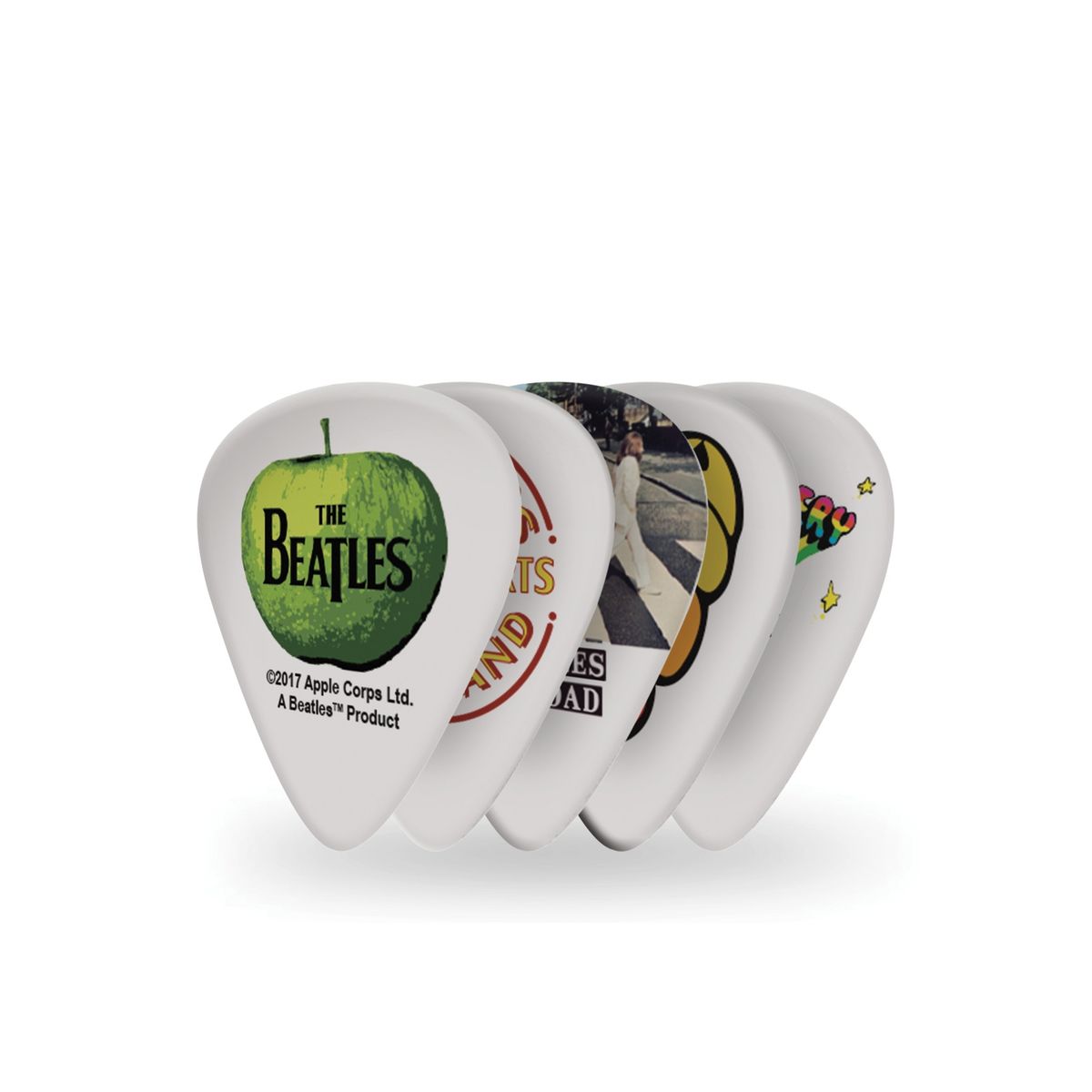 DADDARIO - Uñetas Beatles Album (.70mm) 10 pack 1CWH4-10B3 Daddario