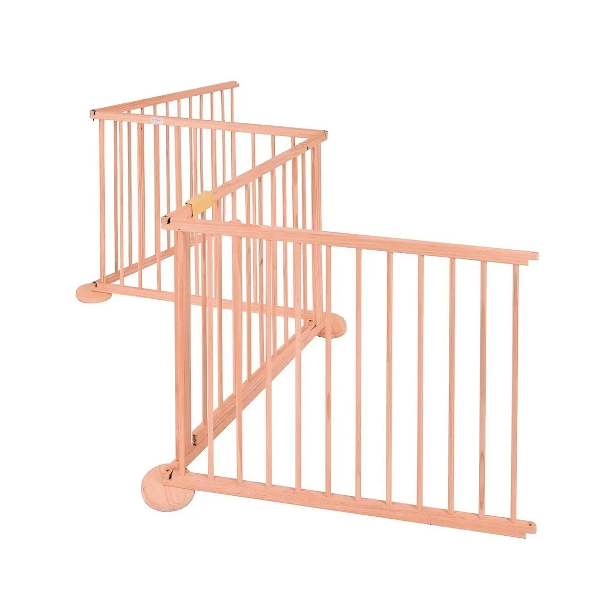 GENERICO - Corral Madera 4 Lados - 1 Puerta - 90x70cm X 4 Lados -sl132