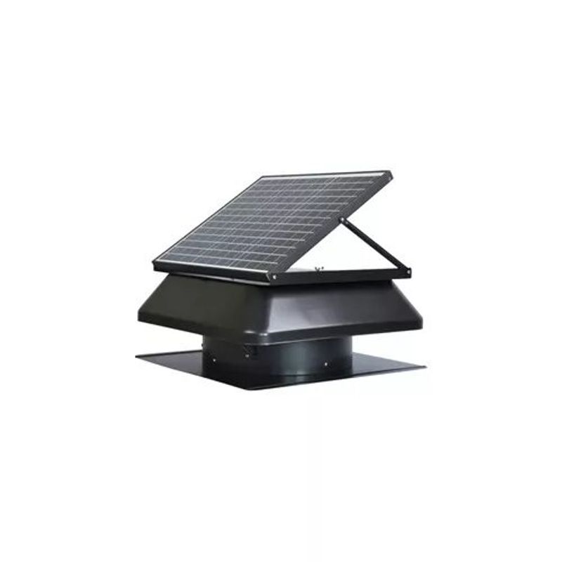 GENERICO - Extractor De Aire Solar Ventilación Entretecho Tejado
