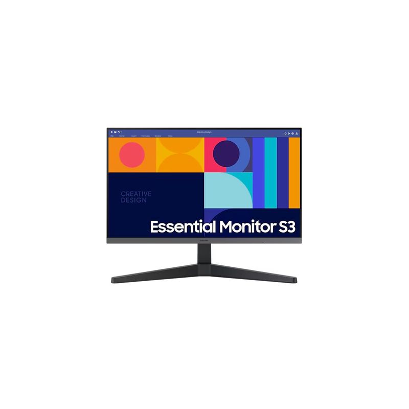 SAMSUNG - Monitor Plano Essential 24"/ IPS/ FHD/HDMI/DPORT / S24C330GAL SAMSUNG