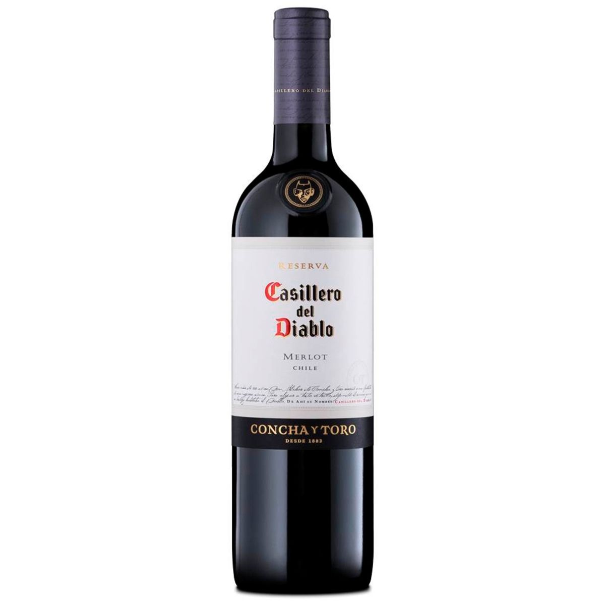 CASILLERO DEL DIABLO - Vino Casillero del Diablo Reserva Merlot 750cc