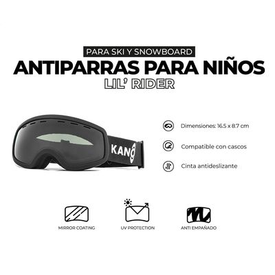 Imagen 2 del producto Antiparras de Nieve Para Niños Lil Rider Ski Snowboard