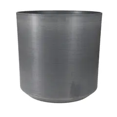 MOBII - Macetero Grande Plastico Resistente Exterior Simil Piedra 43x43x43cm