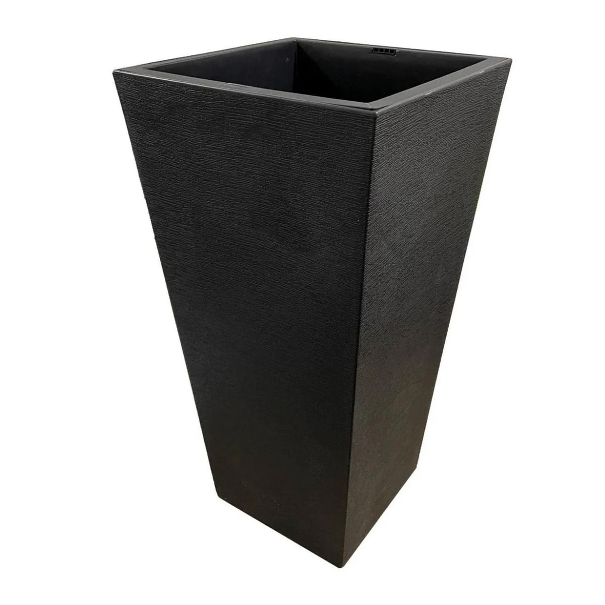 MOBII - Macetero Grande Plastico Resistete Simil Piedra 70X35X35 Cm