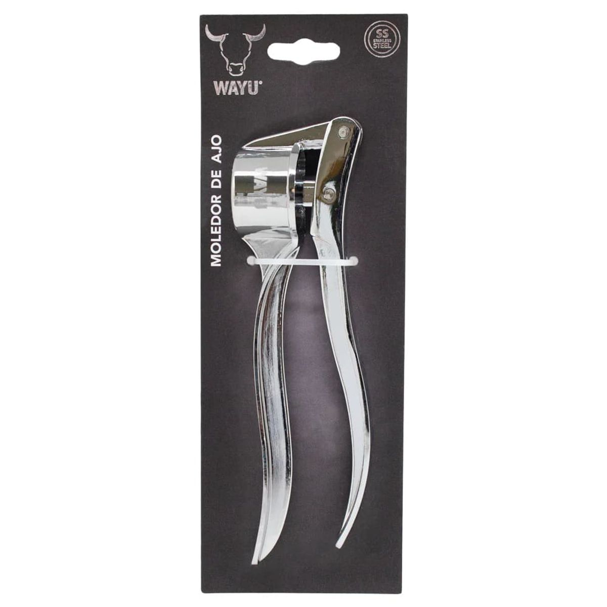 WAYU - Moledor Prensador Triturador De Ajo Wayu Cocina Acero