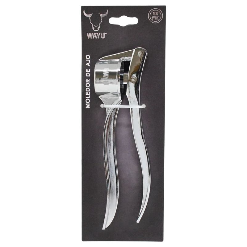 WAYU - Moledor Prensador Triturador De Ajo Wayu Cocina Acero