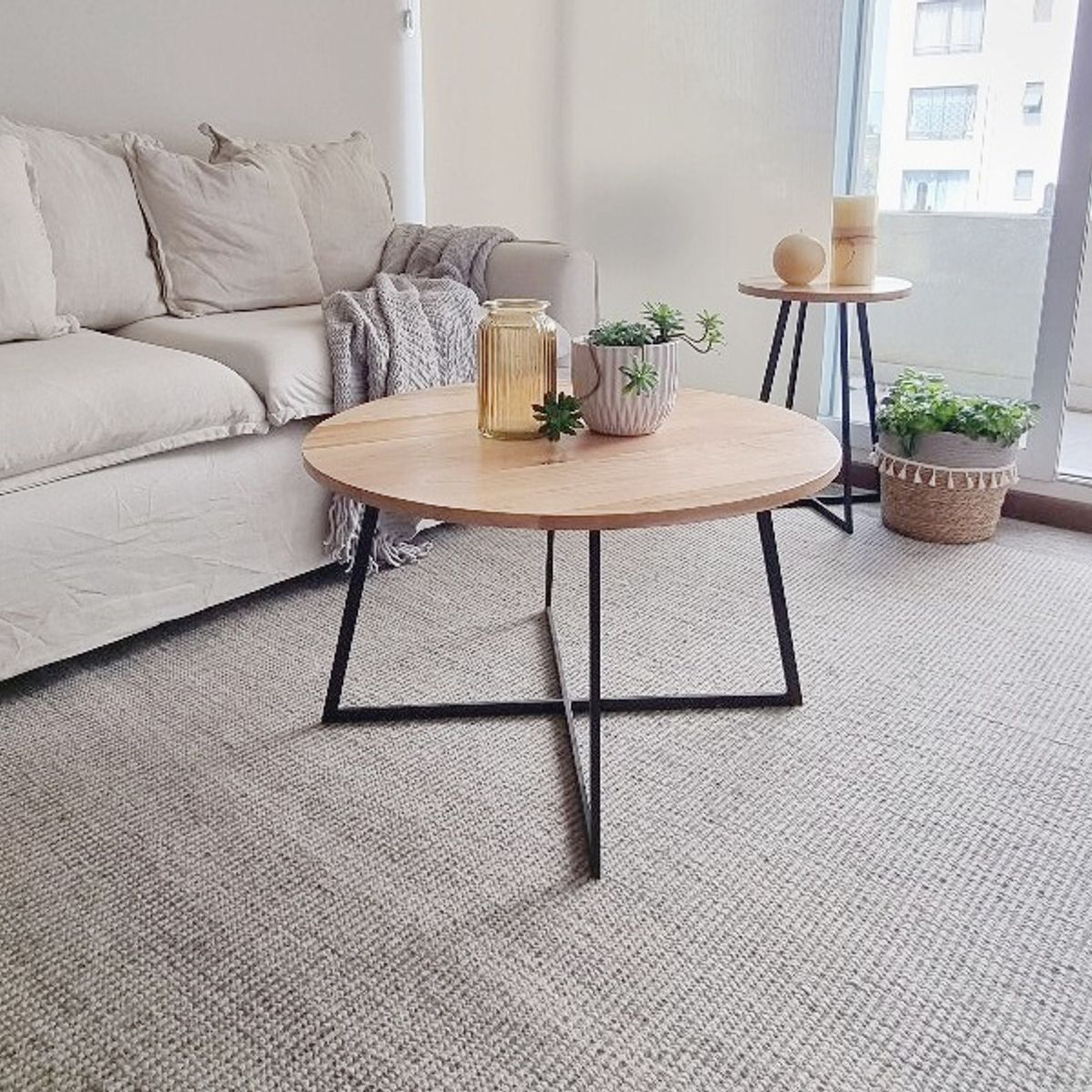 GENERICO - Mesa de Centro redonda MCF13 65 cm