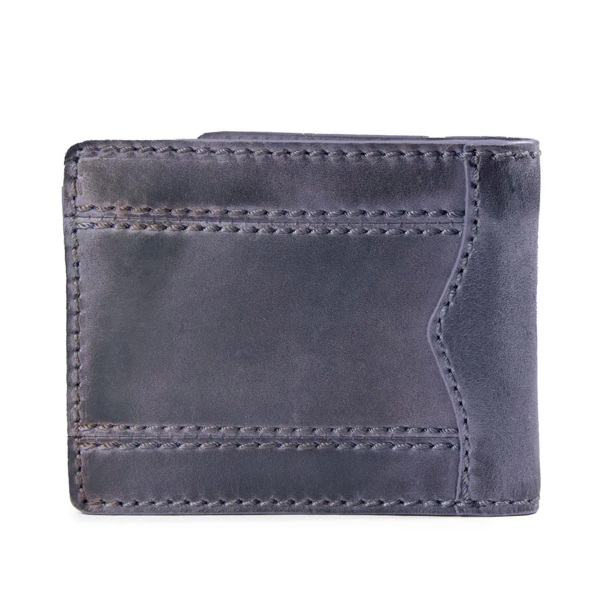 GINO RODINIS - Billetera de Cuero para Hombre Coco 992.2 Calavera