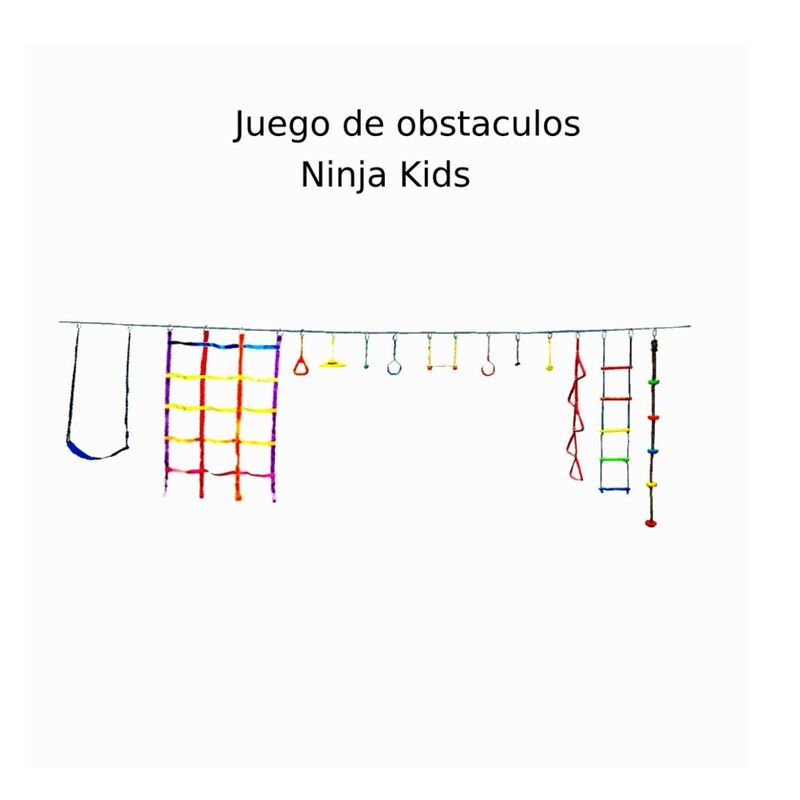 KIDSCOOL - JUEGOS DE OBSTACULOS NINJA KIDS