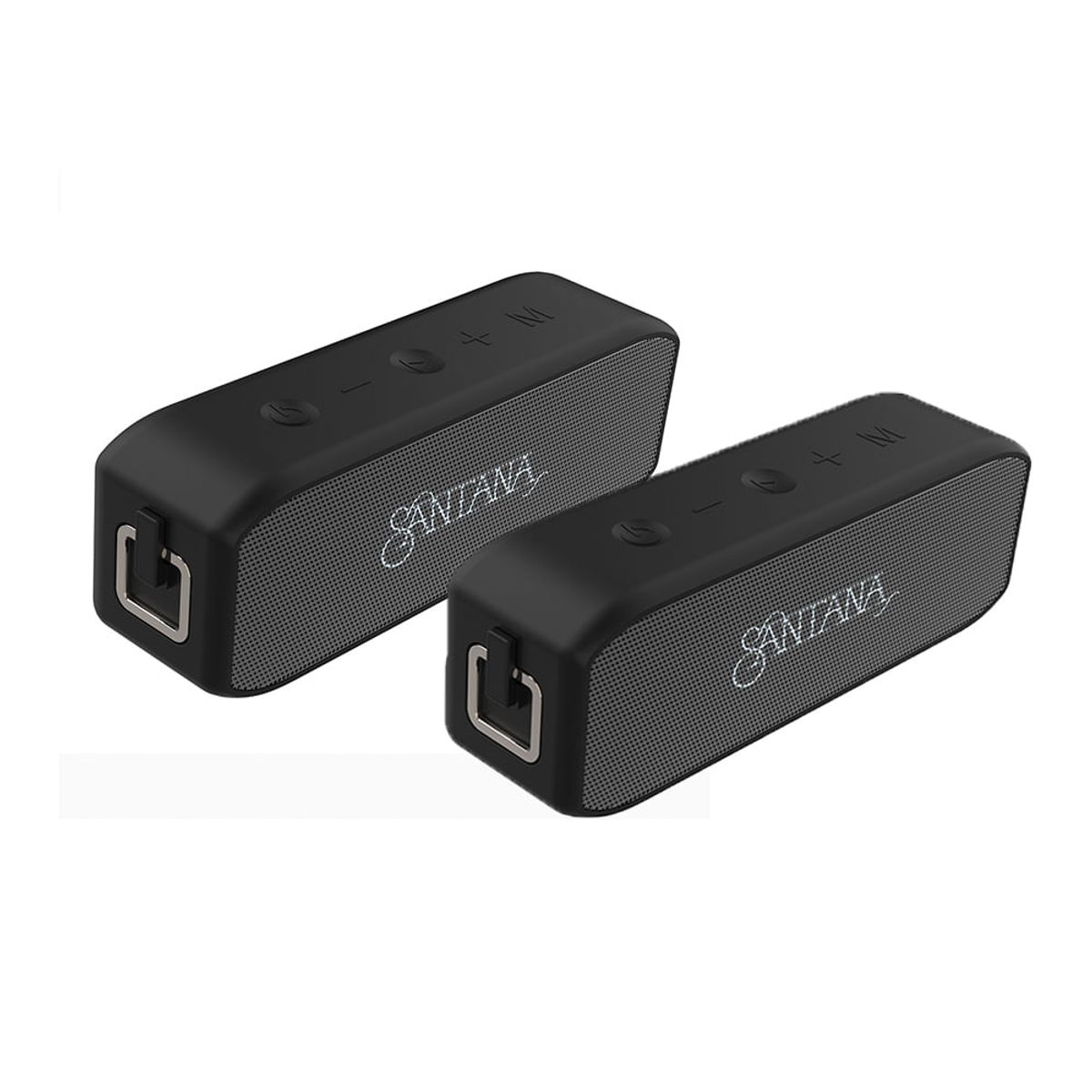 SANTANA SAMBA - Pack 2 Parlantes Portatil Santana Samba Bluetooth 5.3 Resistente Agua