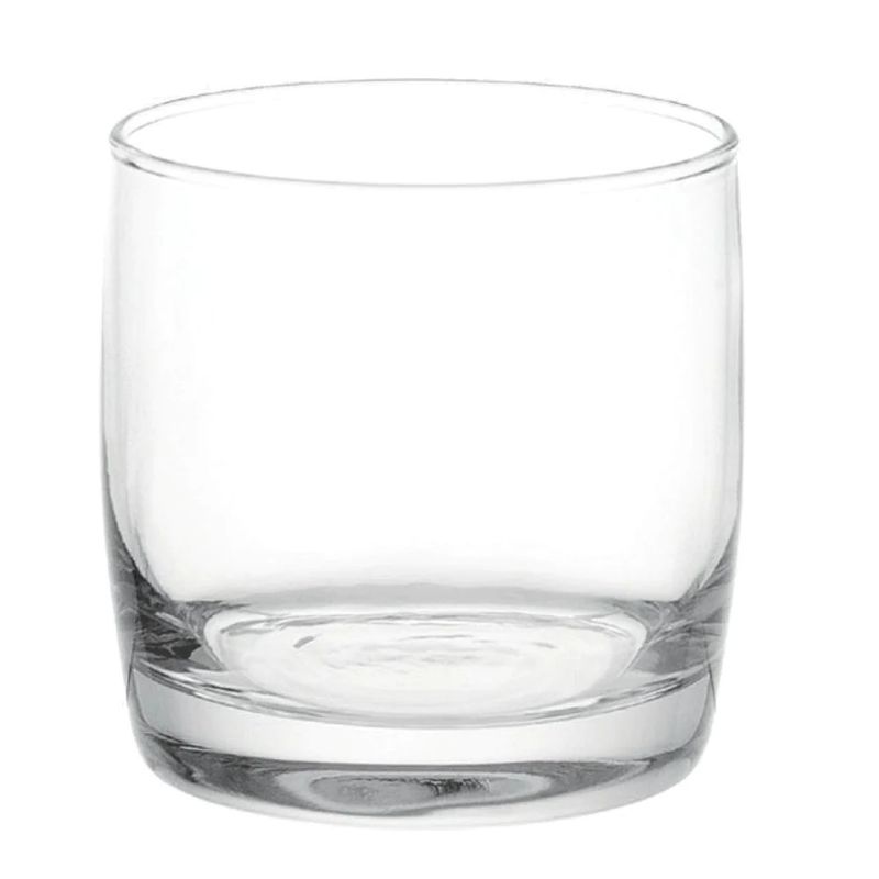 CRISTAR - Set 6 Vasos Bajos Modelo Monterrey Transparente de 296 ml