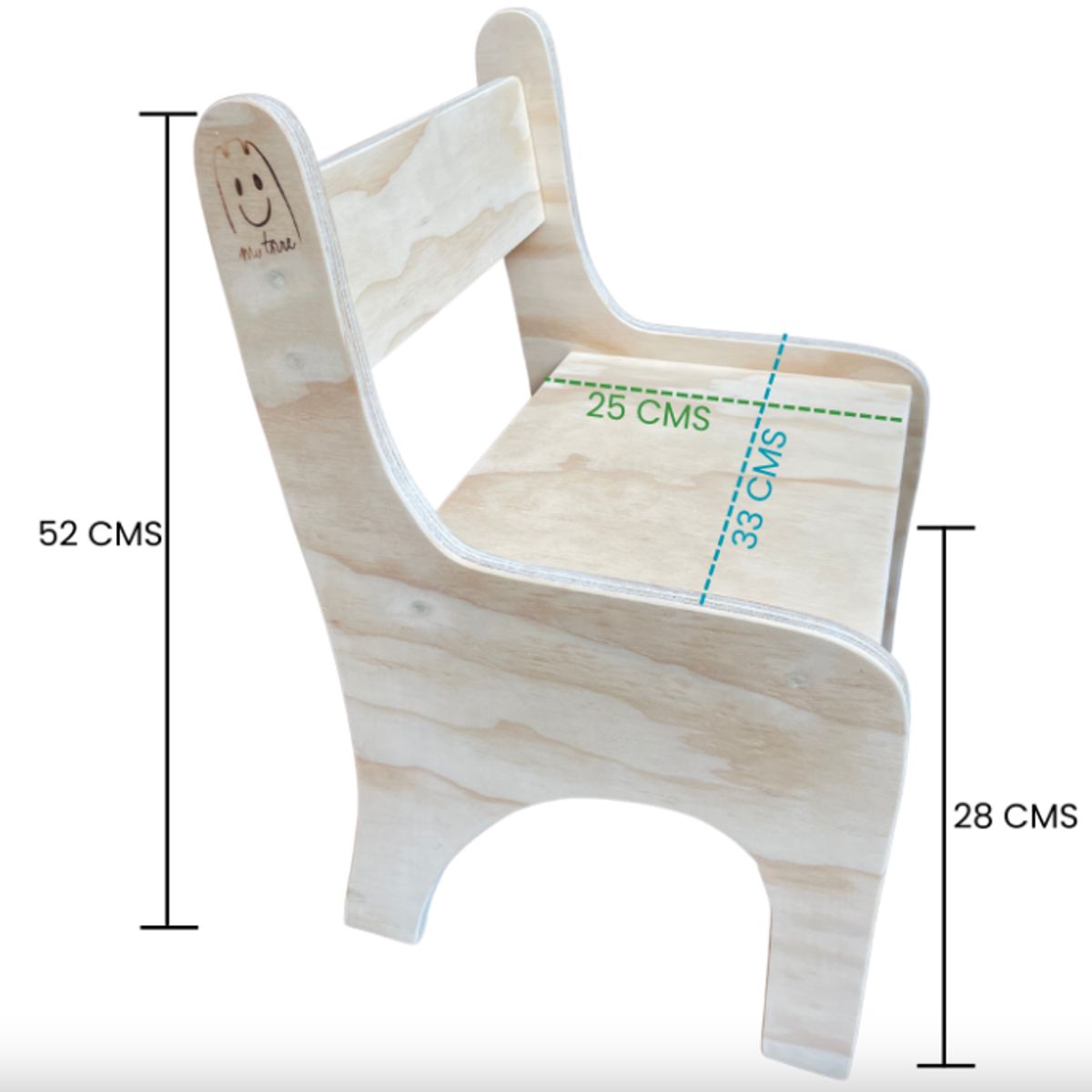 MY TORRE - Silla de Madera Montessori para Niños MyTorre