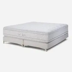 ROSEN - Box Spring Ame Gray II 2 Plazas 150 x 200 cm
