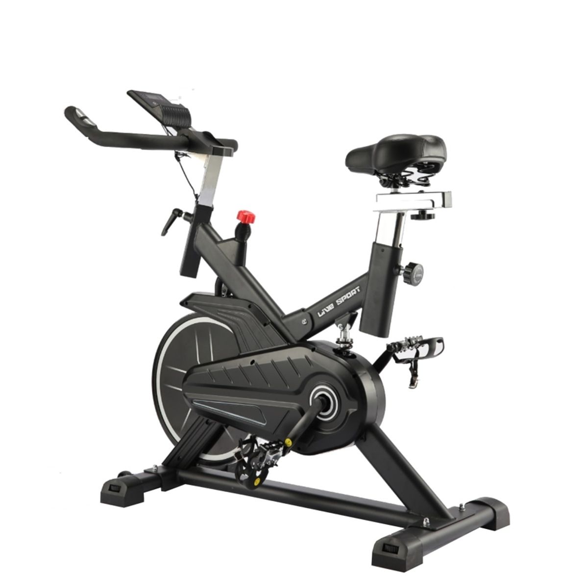 LIVE SPORT - BICICLETA SPINNING MAGNETICA 8KG BLACK