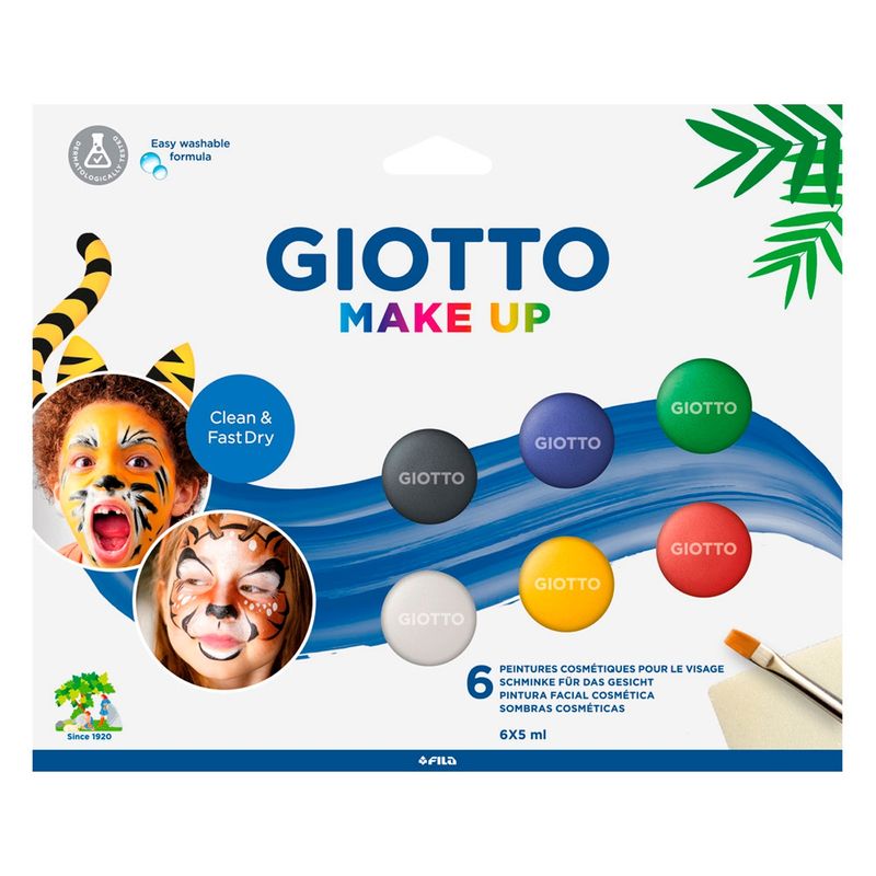GIOTTO - Set 6 Colores Pintacaritas Giotto Make Up