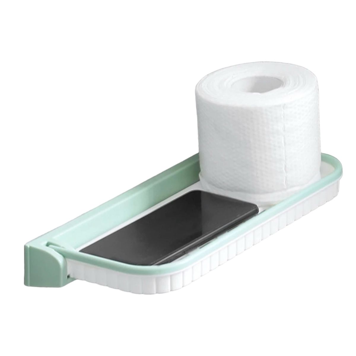 GENERICO - Soporte Organizador Cosmeticos Baño Papel Plegable