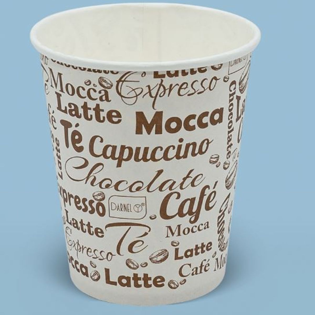 GENERICO - VASOS POLIPAPEL DESECHABLES  8 ONZAS (240 ML)CAJA DE 1000 UNIDADES