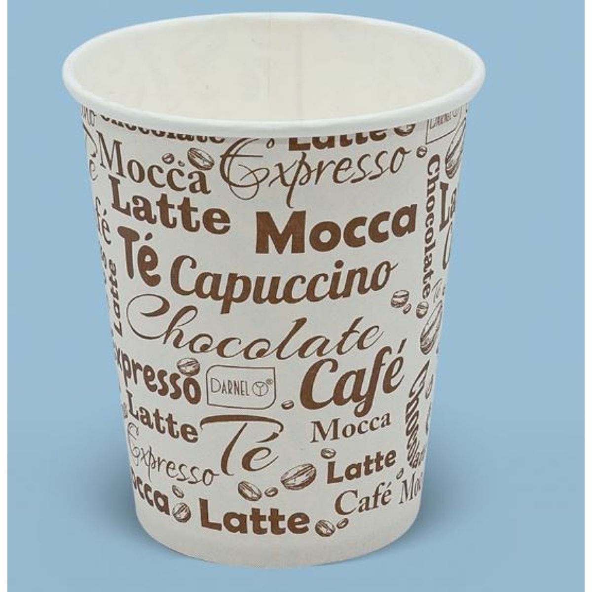 GENERICO - VASOS POLIPAPEL DESECHABLES  8 ONZAS (240 ML)CAJA DE 1000 UNIDADES