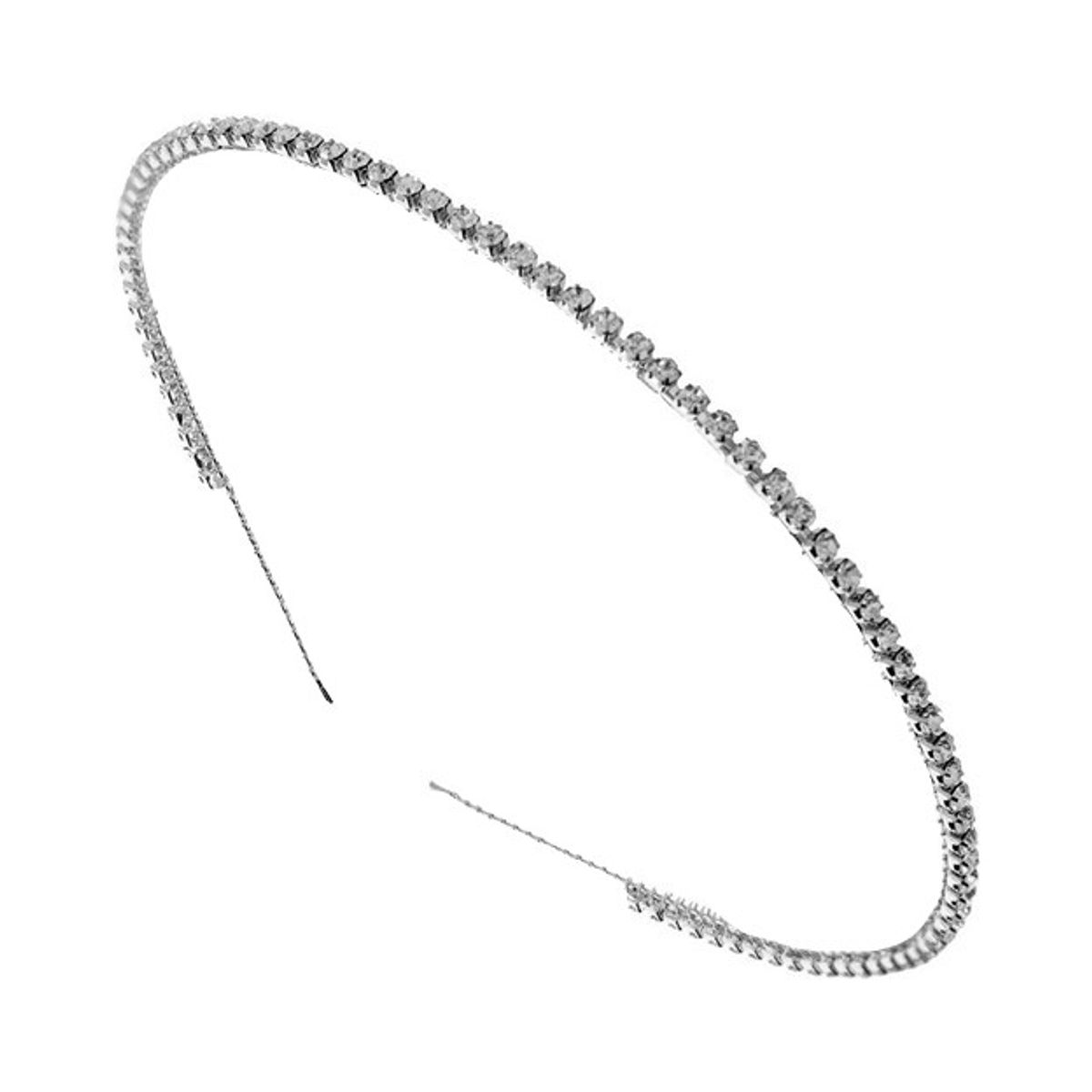 VANE COLLECTION - Cintillo mujer fino fila cristales