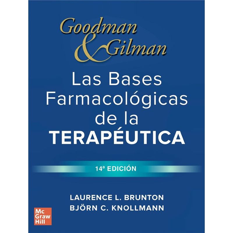 EDITORIAL MEDITERRANEO - Libro Las Bases Farmacologicas De La Terapeutica 14 Ed.